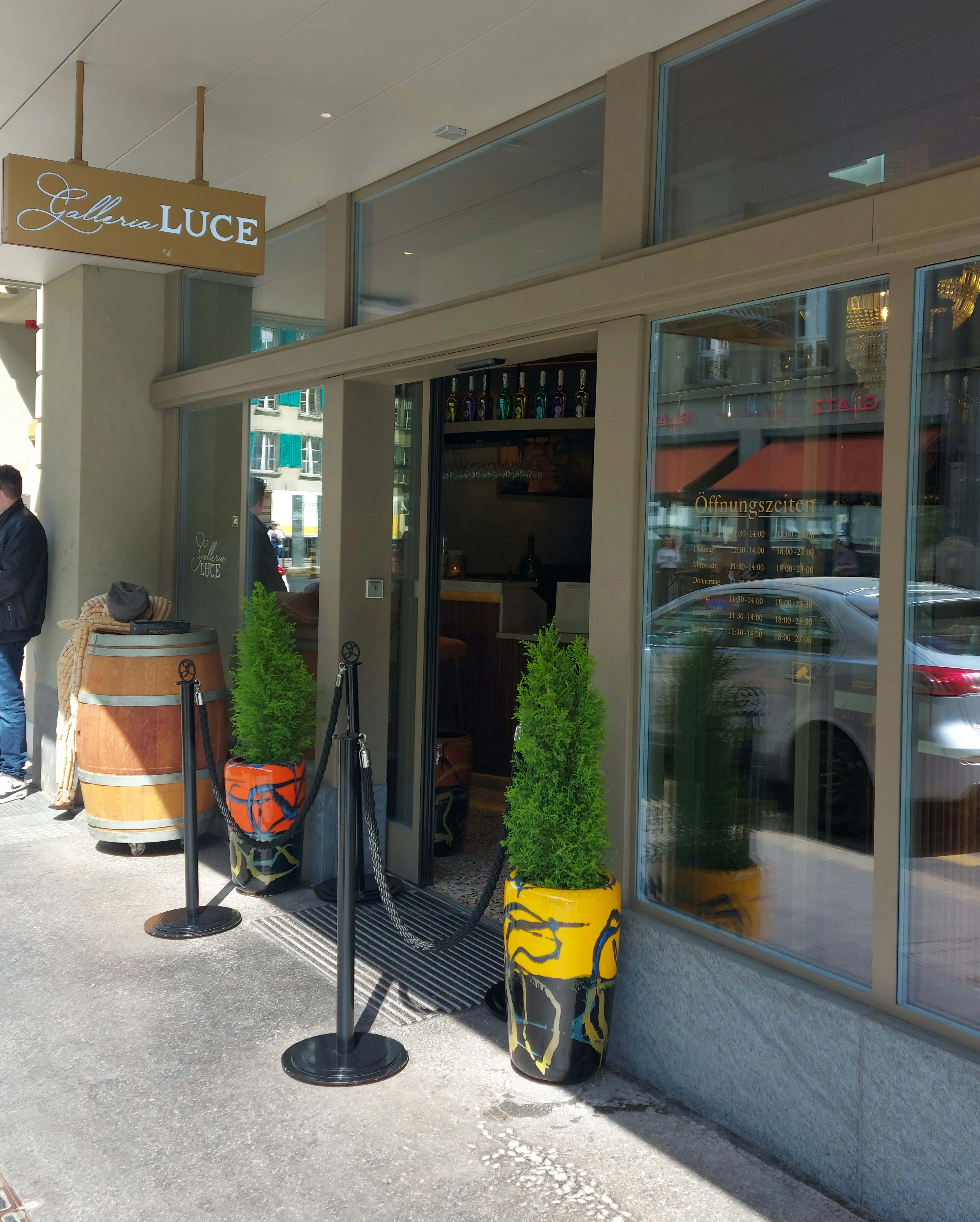 Galleria Luce Bern – Stilvoller Italiener am Waisenhausplatz