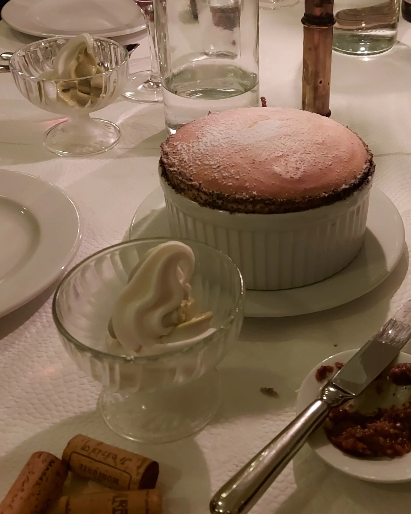 Quarksoufflé im Hellys Bern